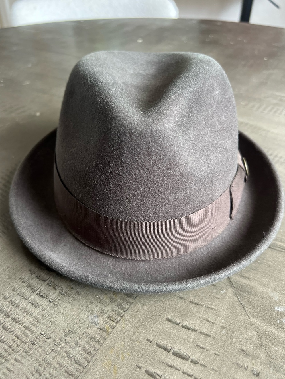 Goorin Bros. Pork Pie/Trilby in Black.